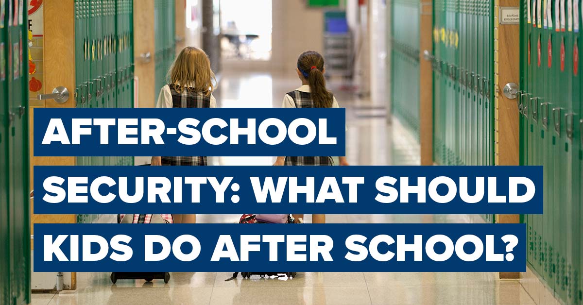 What Should Kids Do After School